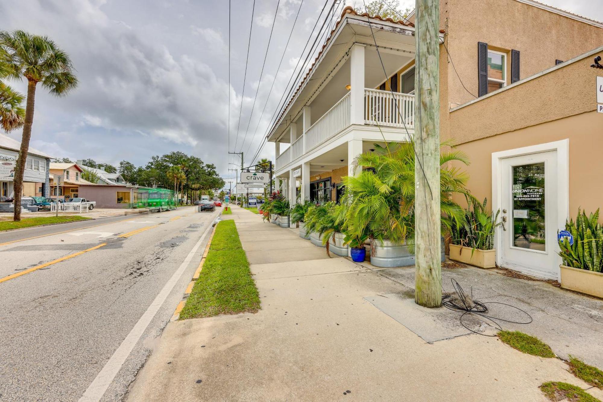Upscale Apartment In Downtown St Augustine! 圣奥古斯丁 外观 照片